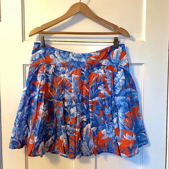 J. Crew Ratti Rio floral print - Tiered Mini Skirt NEW with tags - Picture 2 of 6